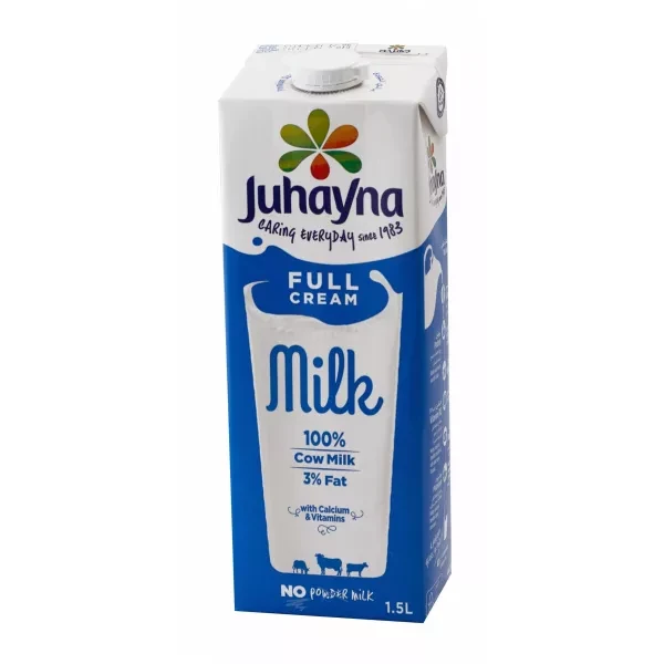 جهينه حليب كامل الدسم 1.5 لتر