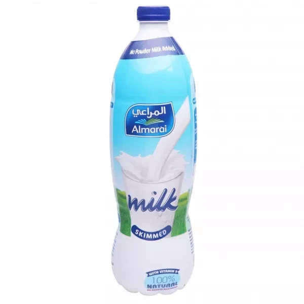 المراعى لبن خالى الدسم 1 لتر
