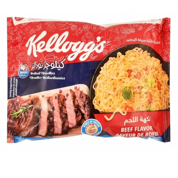 كيلوجز نودلز صغير لحم 70جم