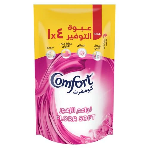 Comfort منعم الأقمشة روز نواعم الزهور 400 مل